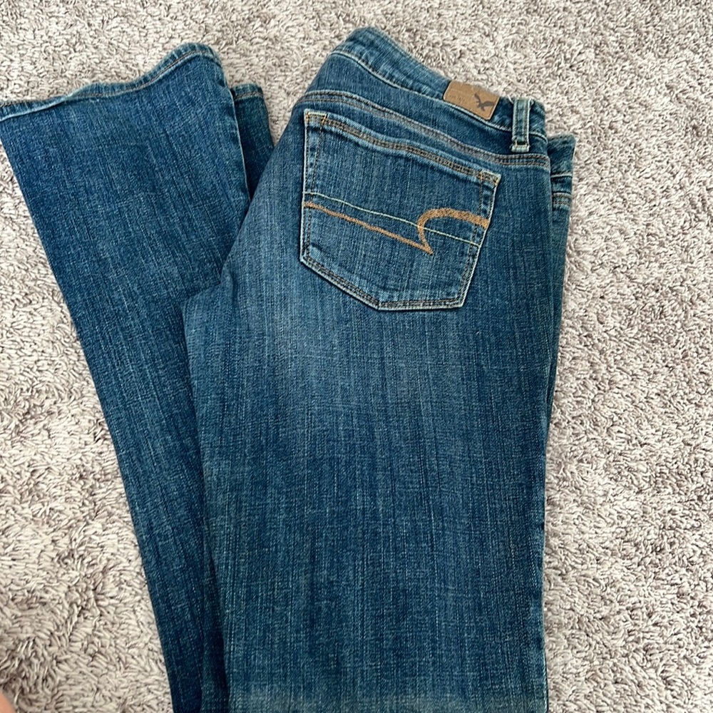 American Eagle skinny kick jeans size 6L